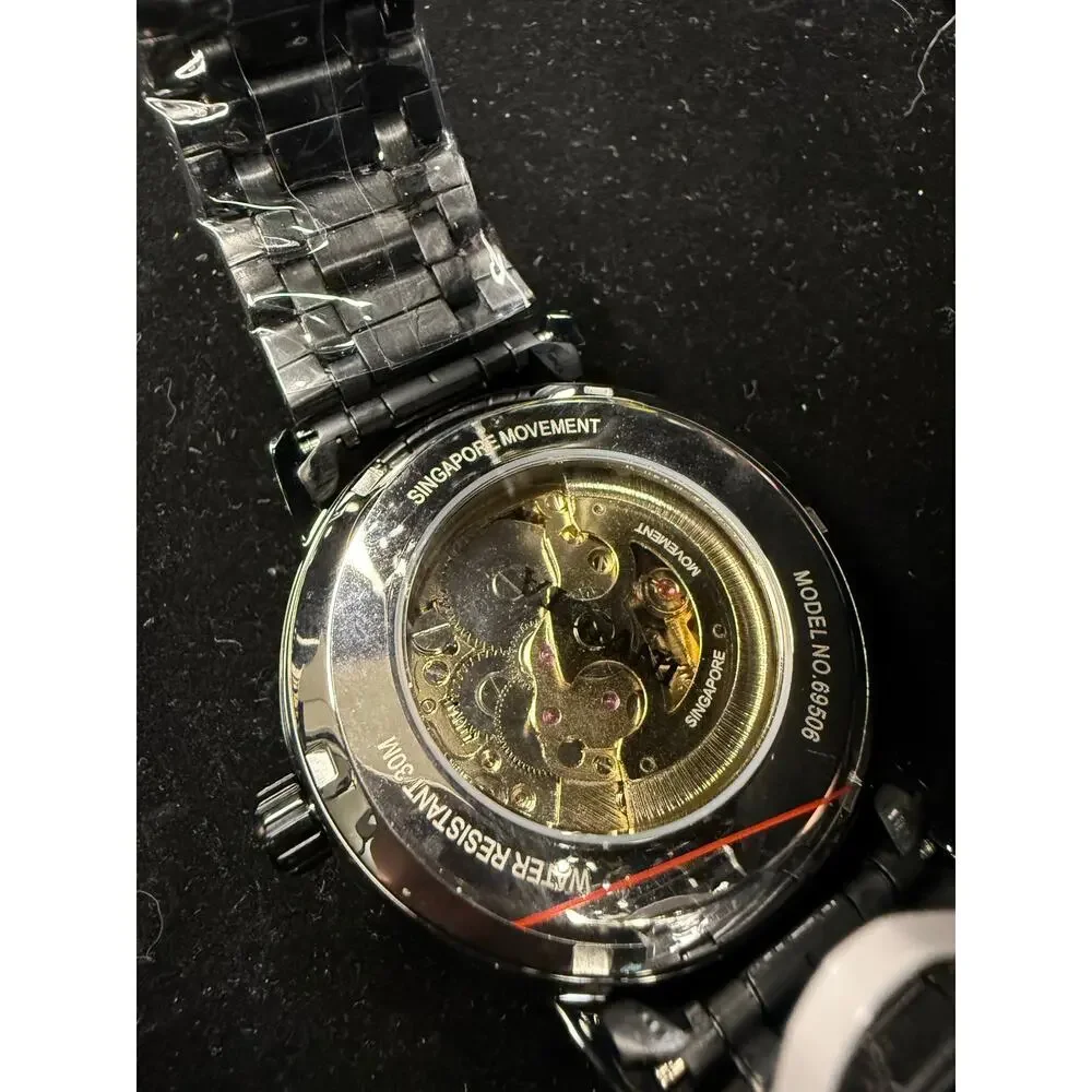 Invicta Objet D Art AUTOMATIC Skeleton Dial 43mm 69506 Brand New With Box